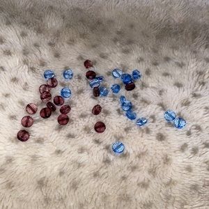 ❤️Beads Purple & Blue !